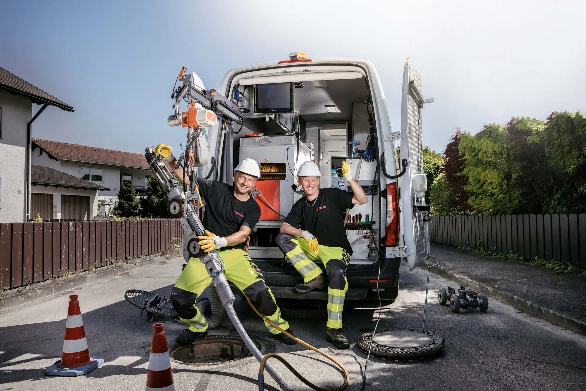 Ablauf eines Einsatzes für Kanalreinigung in Tegernheim